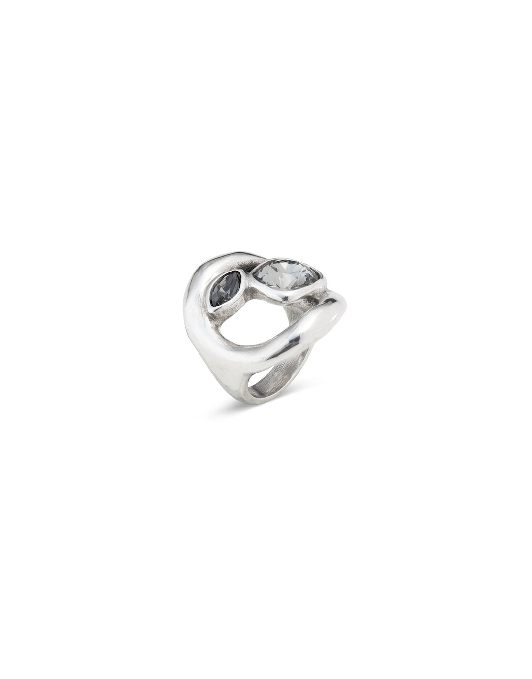 UNOde50 Silver Together Grateful Ring