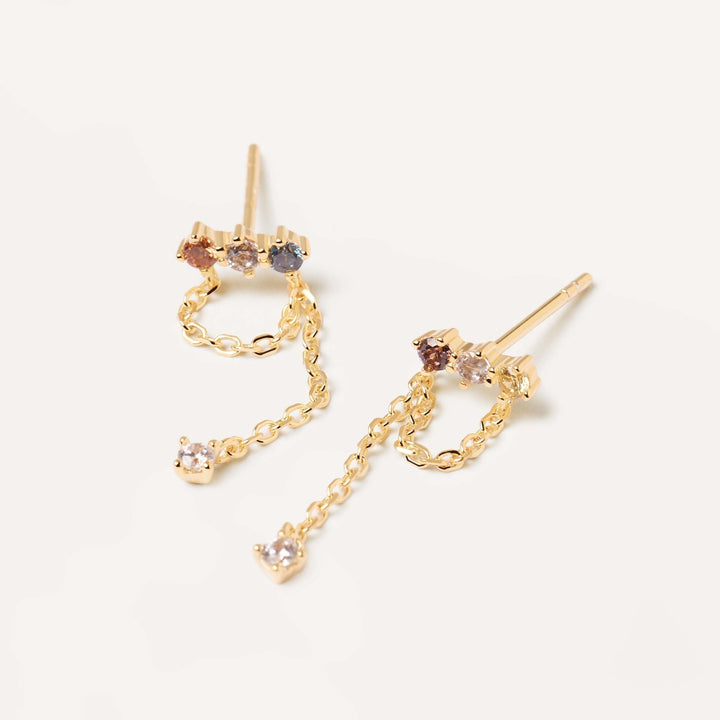 PDPAOLA Gold Mana Earrings