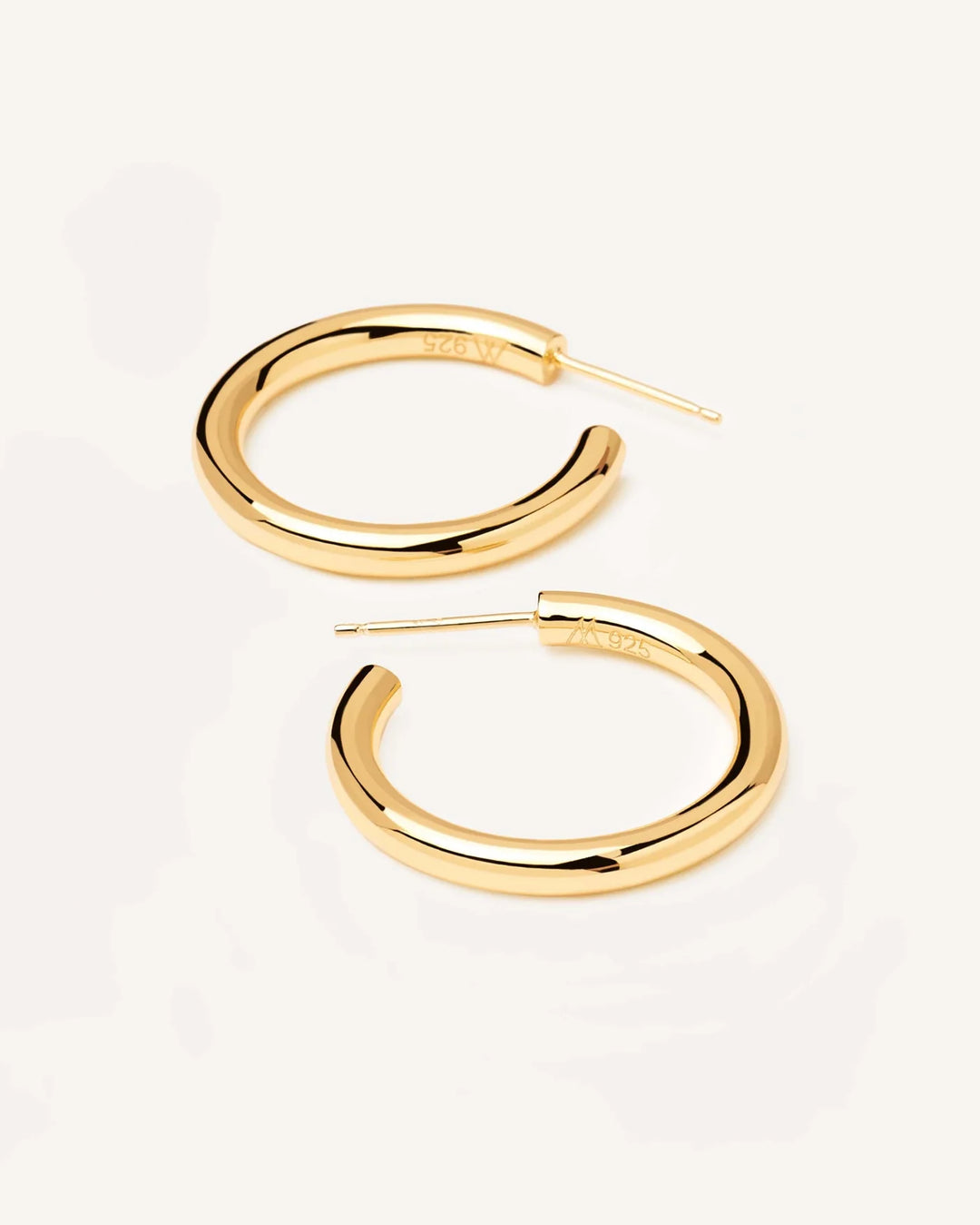 PDPAOLA Gold Ar Supreme Cloud U Earrings