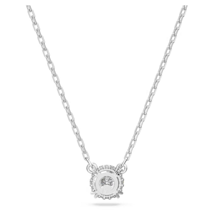 Swarovski Silver Stilla Round Cut Pendant Necklace