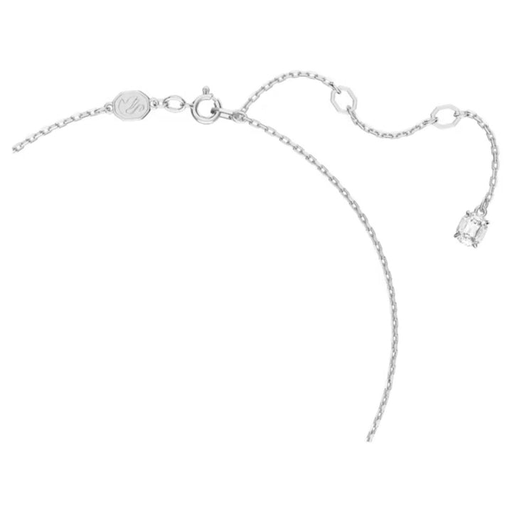 Swarovski Silver Stilla Round Cut Pendant Necklace