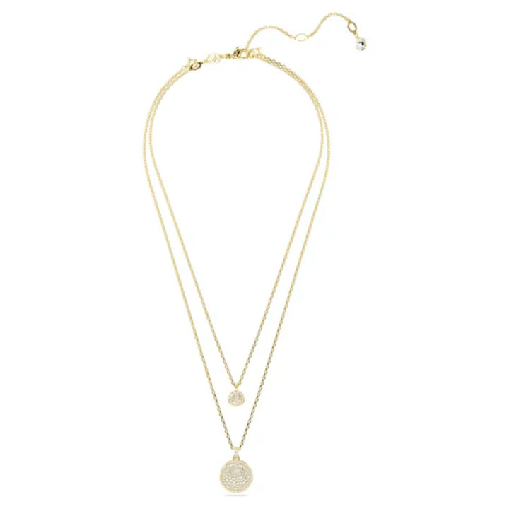 Swarovski Gold Sublima Layered Necklace