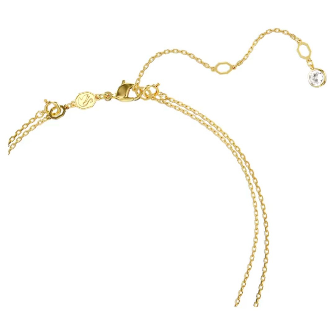 Swarovski Gold Sublima Layered Necklace