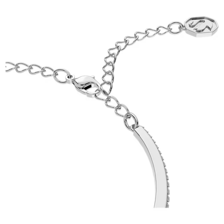 Swarovski Silver Una Octagon Cut Bangle