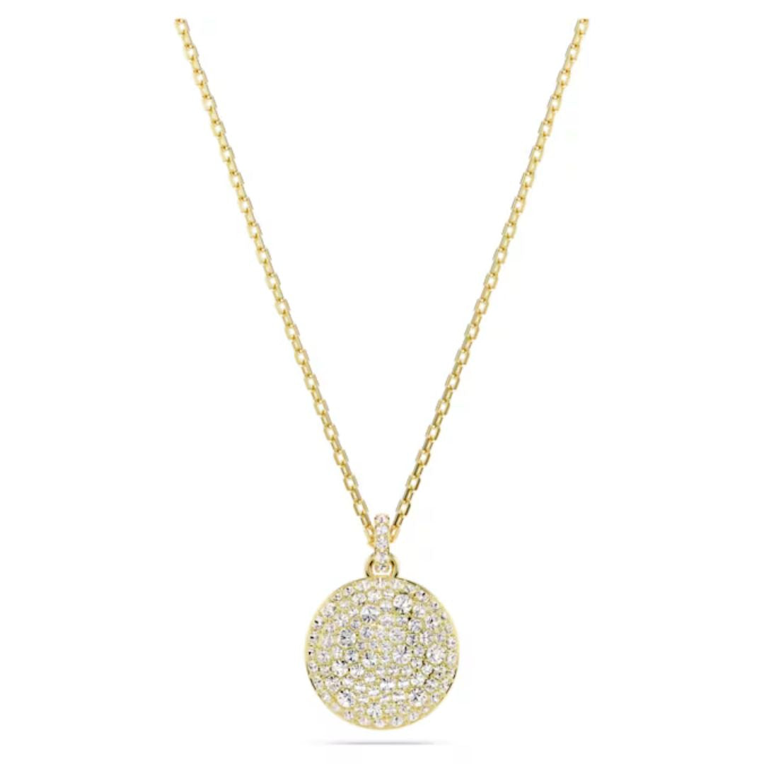 Swarovski Gold Sublima Layered Necklace