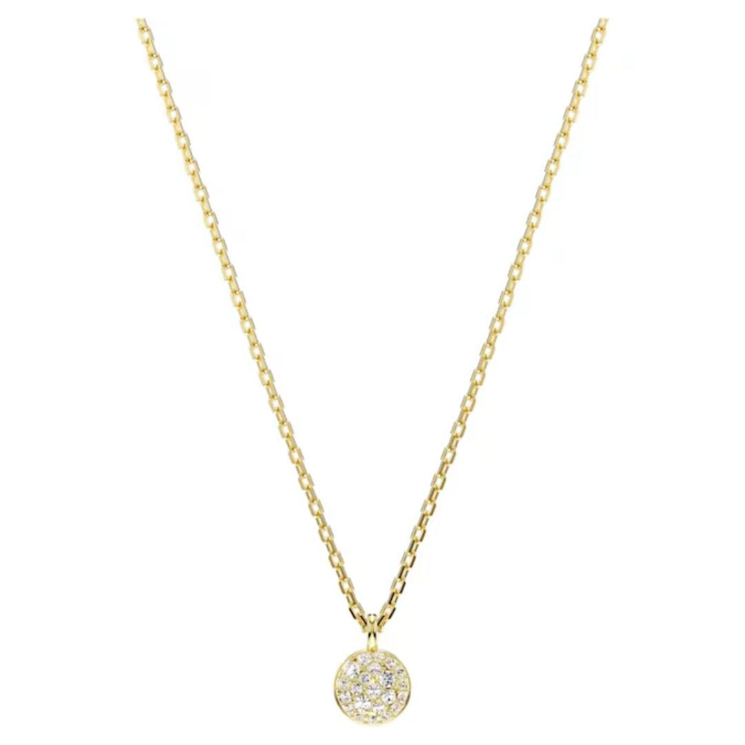 Swarovski Gold Sublima Layered Necklace