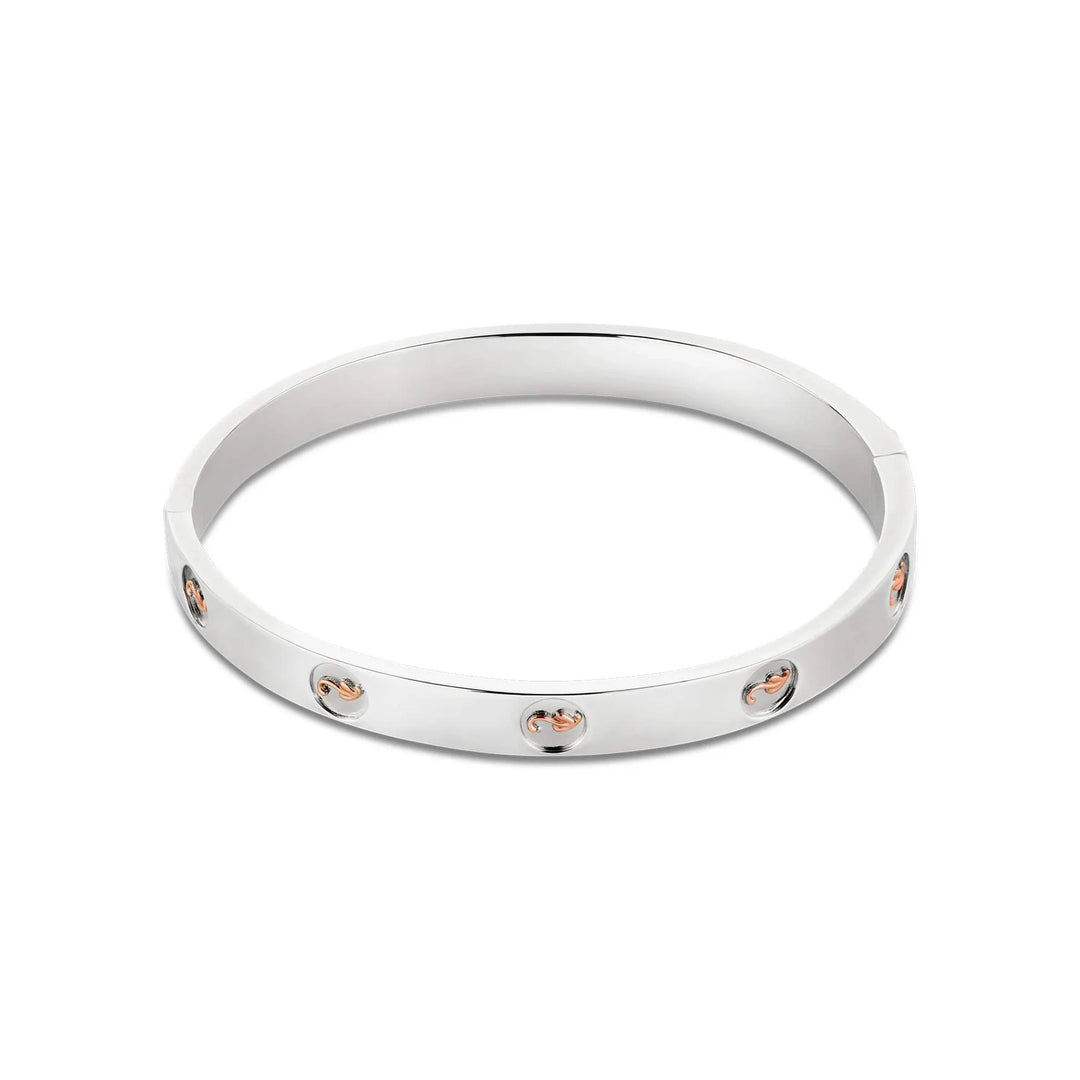 Clogau Silver Tree of Life Insignia Bangle