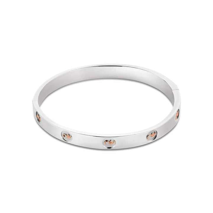 Clogau Silver Tree of Life Insignia Bangle