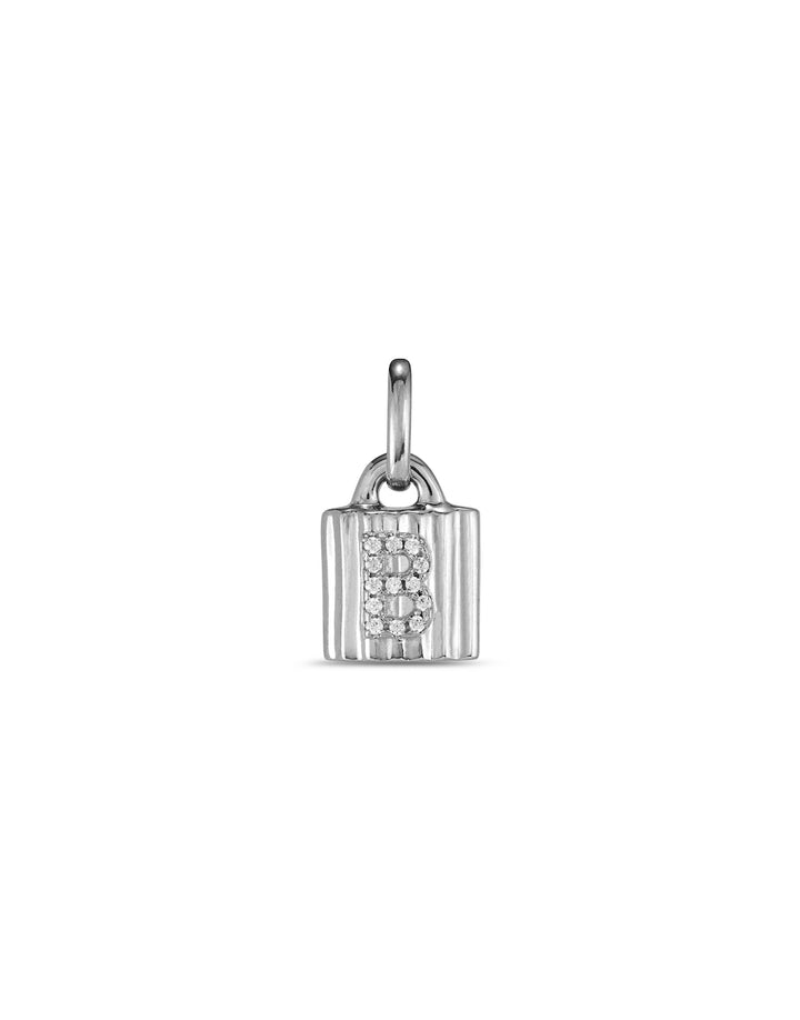 UNOde50 Silver Mypadlock A-Z Personalisation Charm