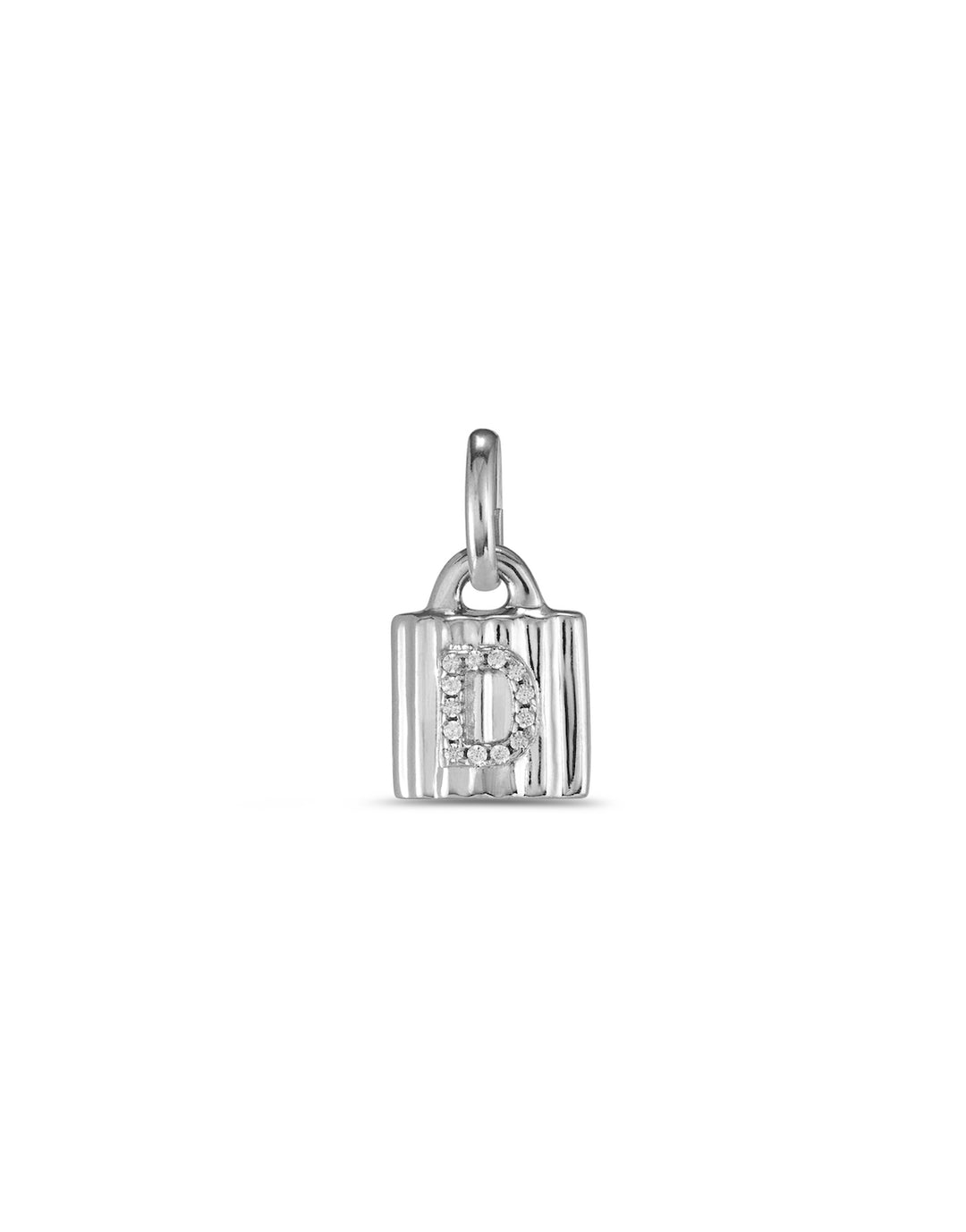 UNOde50 Silver Mypadlock A-Z Personalisation Charm