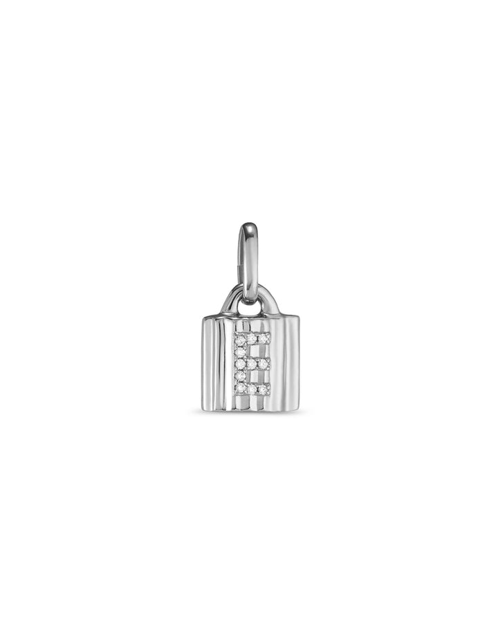 UNOde50 Silver Mypadlock A-Z Personalisation Charm