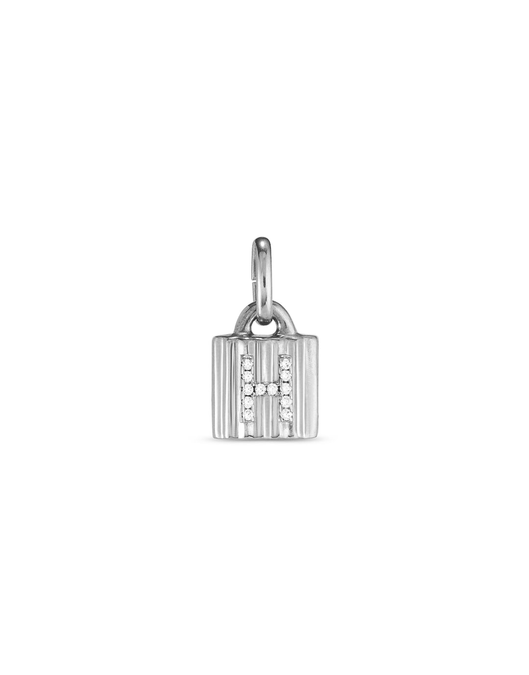 UNOde50 Silver Mypadlock A-Z Personalisation Charm