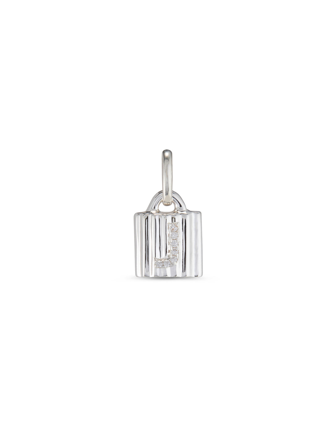 UNOde50 Silver Mypadlock A-Z Personalisation Charm