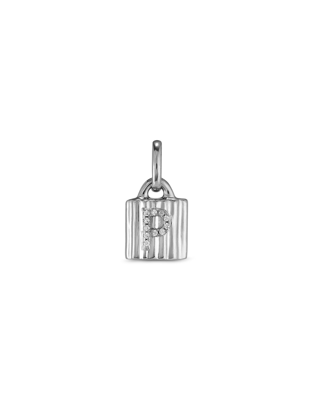 UNOde50 Silver Mypadlock A-Z Personalisation Charm