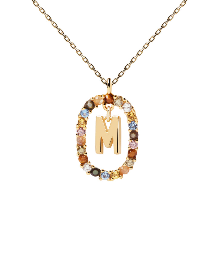 PDPAOLA Gold Letter A-Z Necklaces