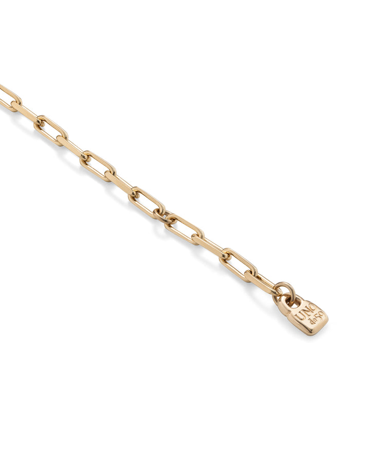 UNOde50 Gold Chain 8 Personalisation Necklace