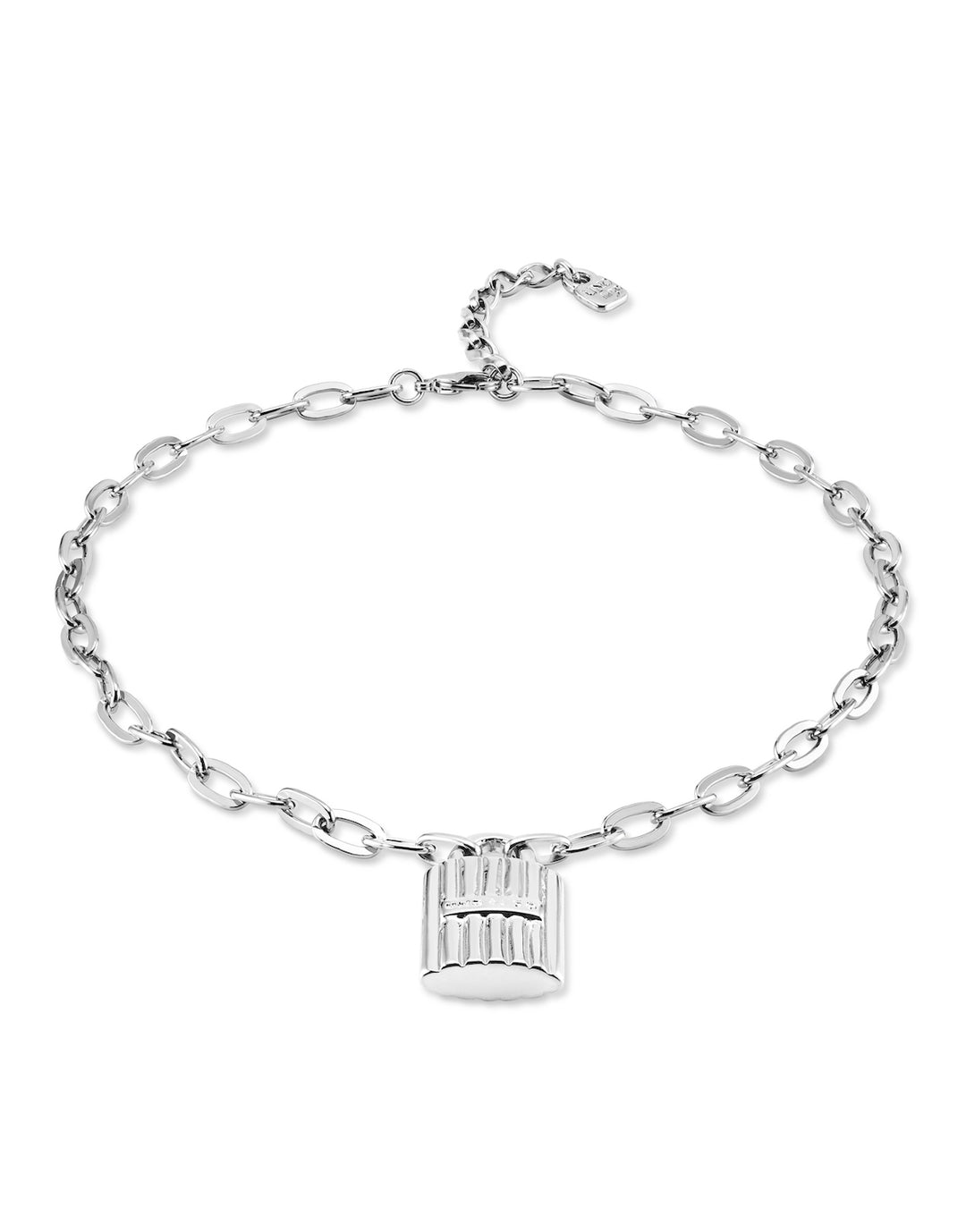 UNOde50 Silver Magic key Confident Necklace