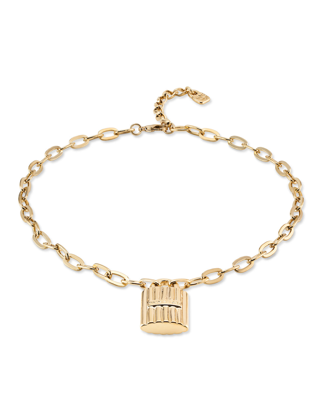 UNOde50 Gold Magic key Confident Necklace