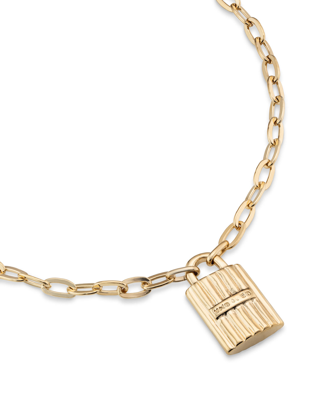 UNOde50 Gold Magic key Confident Necklace