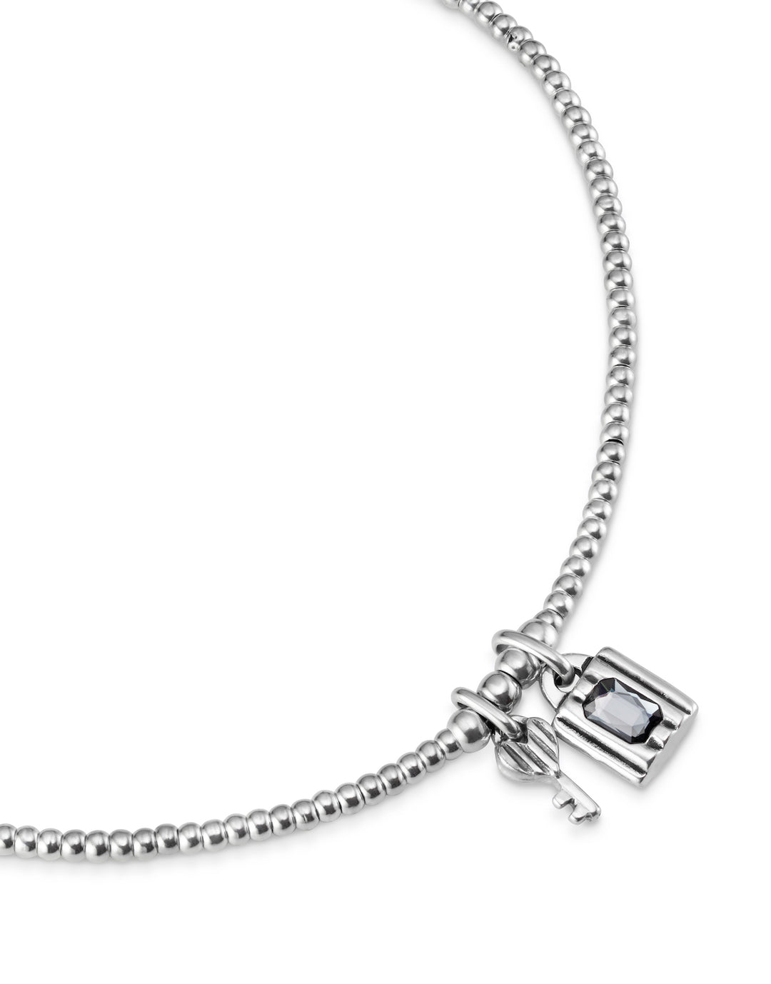 UNOde50 Silver The Guardian Confident Necklace