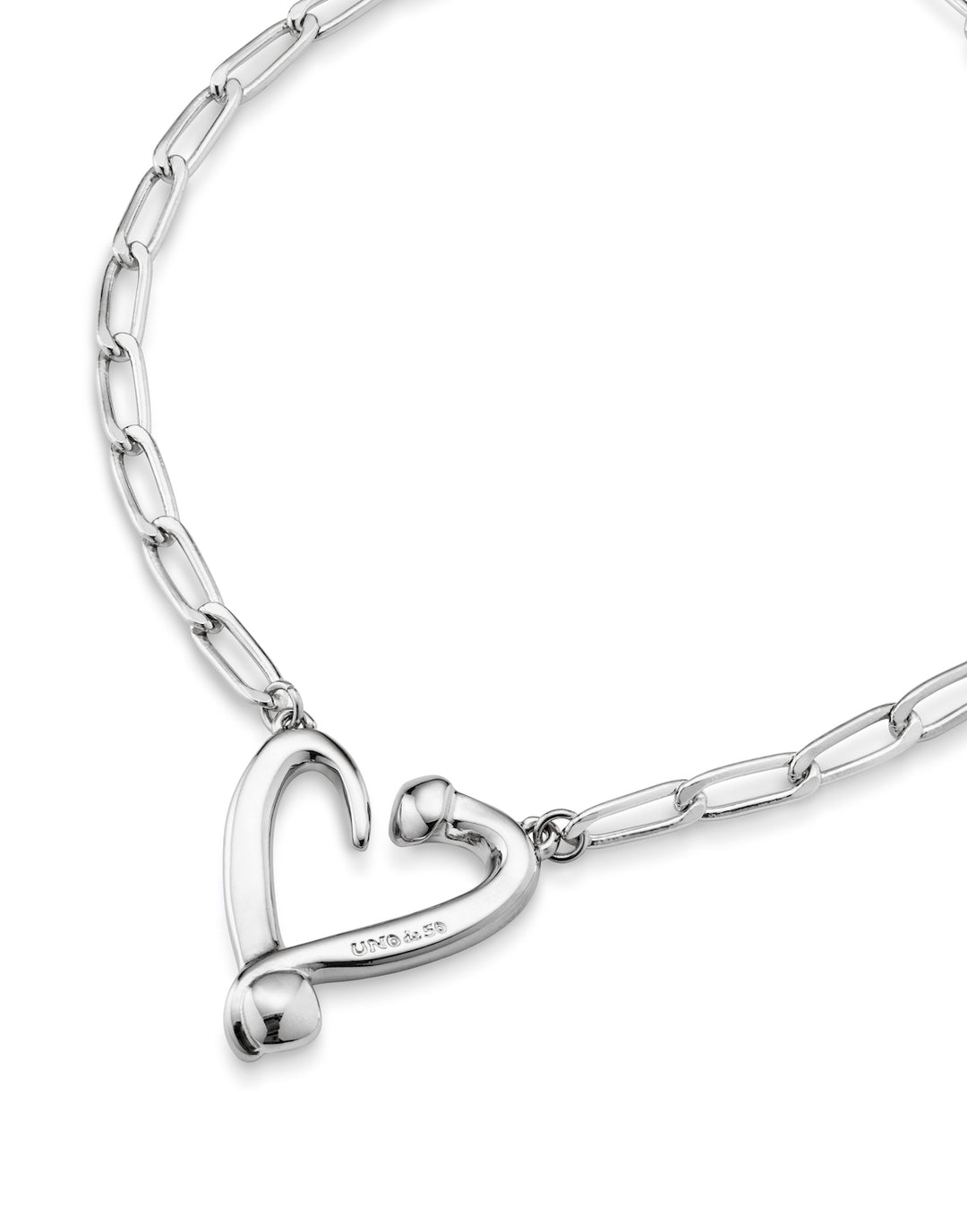 UNOde50 Silver One Love Necklace