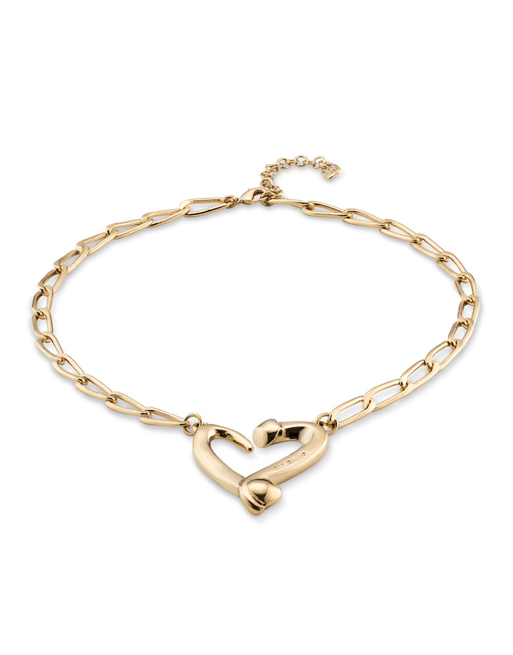 UNOde50 Gold One Love Necklace