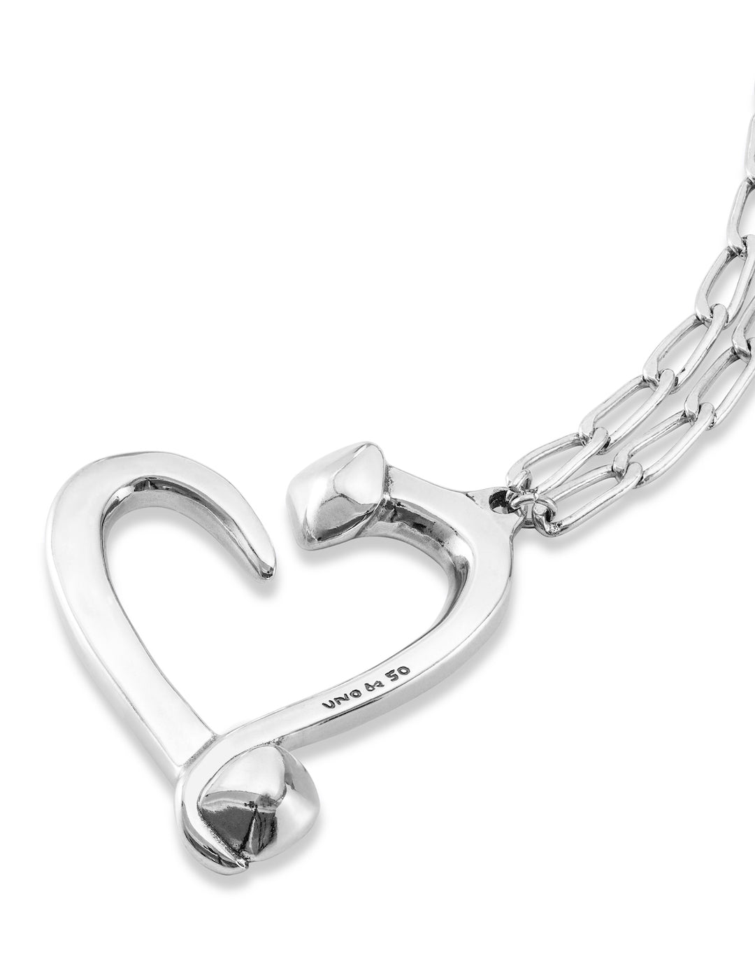 UNOde50 Silver Matching Loved Necklace