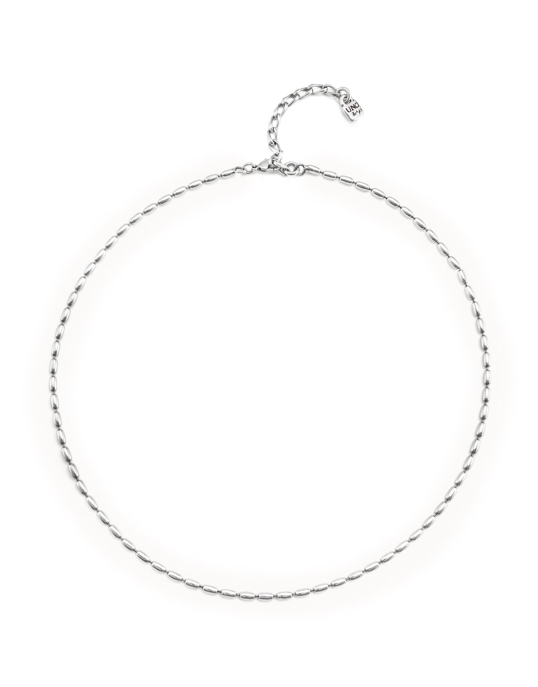 UNOde50 Silver Mychain Personalisation Necklace