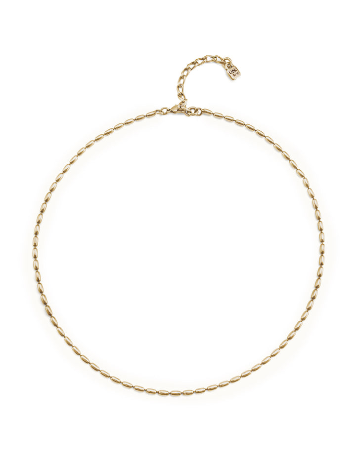 UNOde50 Gold Mychain Personalisation Necklace