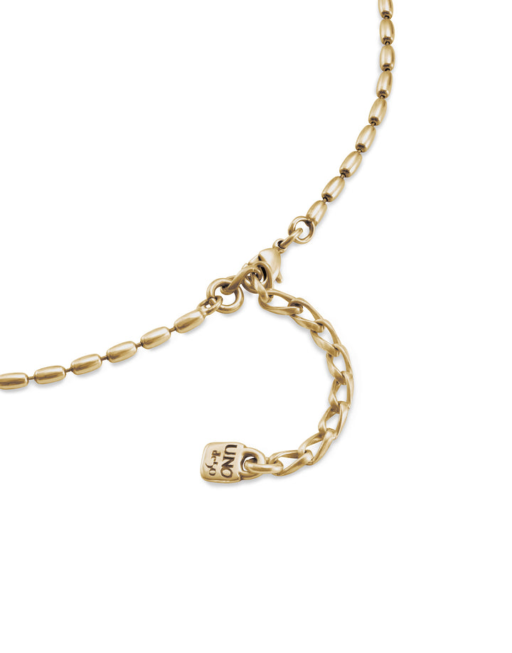 UNOde50 Gold Mychain Personalisation Necklace