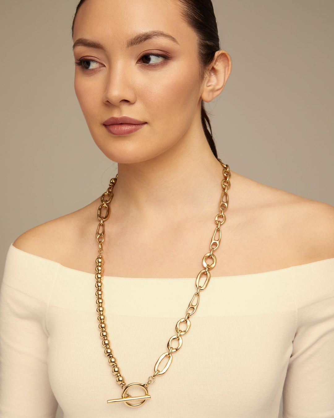 UNOde50 Gold Yolo Joyful Necklace