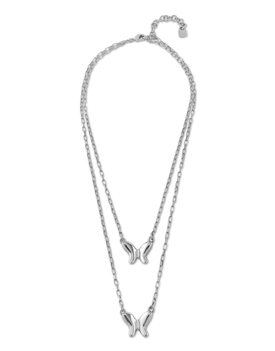 UNOde50 Silver Doublefly Necklace