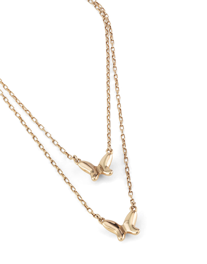 UNOde50 Gold Doublefly Necklace