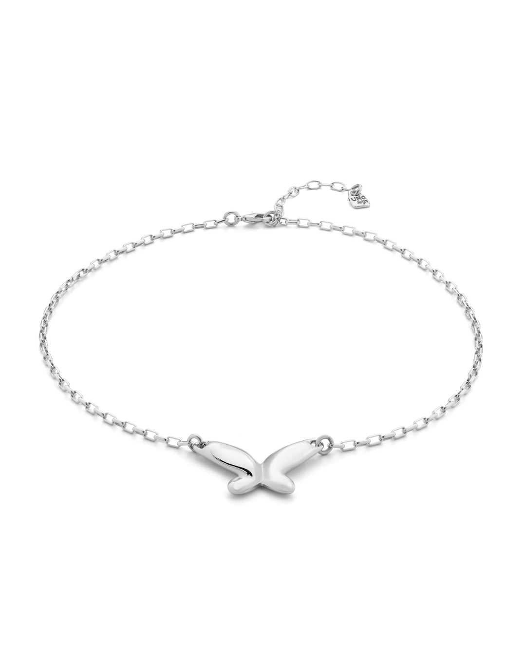 UNOde50 Silver Butterfly Effect Necklace