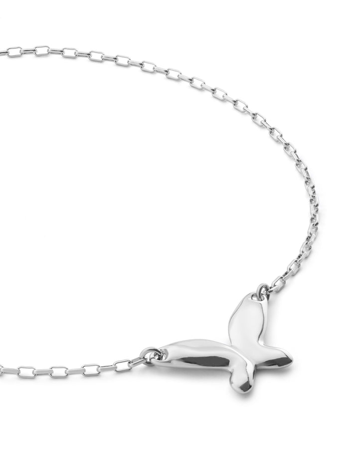 UNOde50 Silver Butterfly Effect Necklace