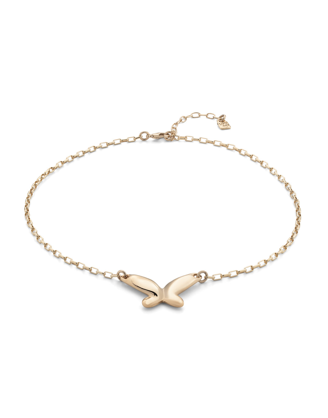 UNOde50 Gold Butterfly Effect Necklace