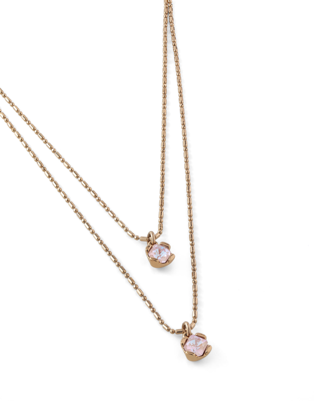 UNOde50 Gold Aura Pink Charismatic Necklace