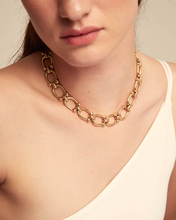 UNOde50 Gold Serotonin Youthful Necklace