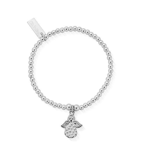 ChloBo Silver Children's Made for an Angel Bracelet