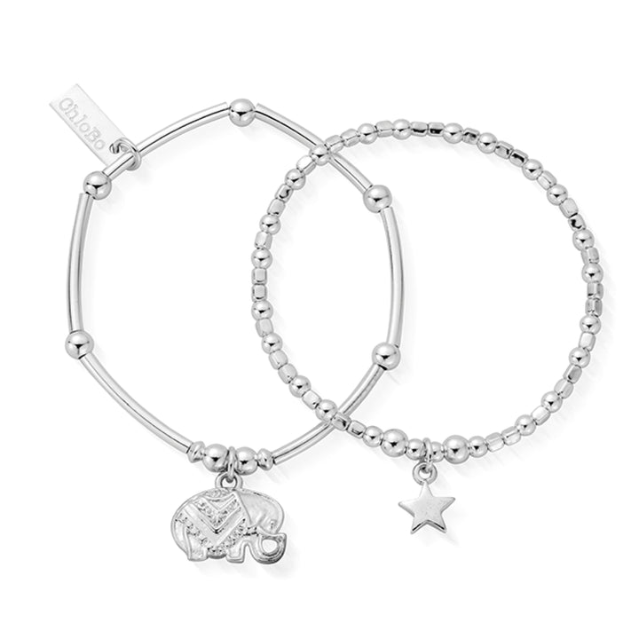 ChloBo Children's Lucky Set of 2 Bracelets