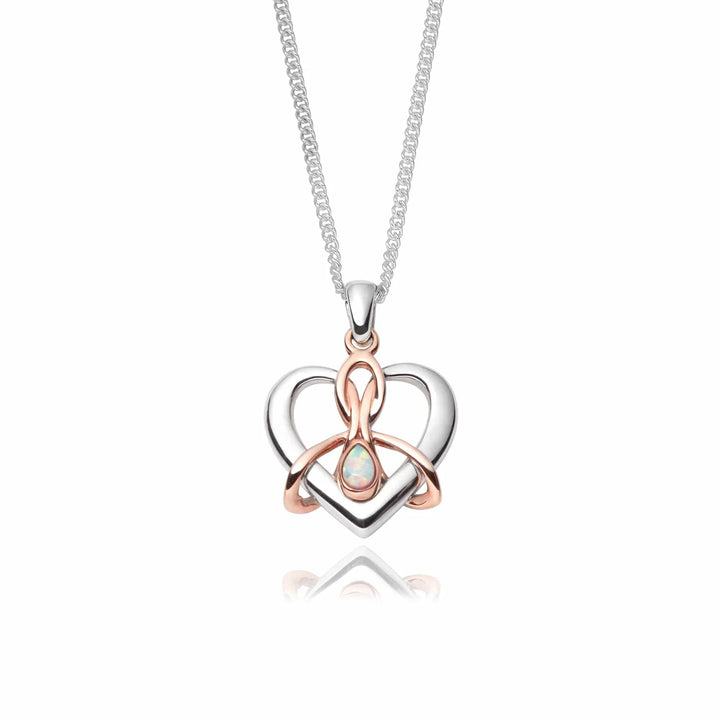 Clogau Dwynwen Opal Pendant