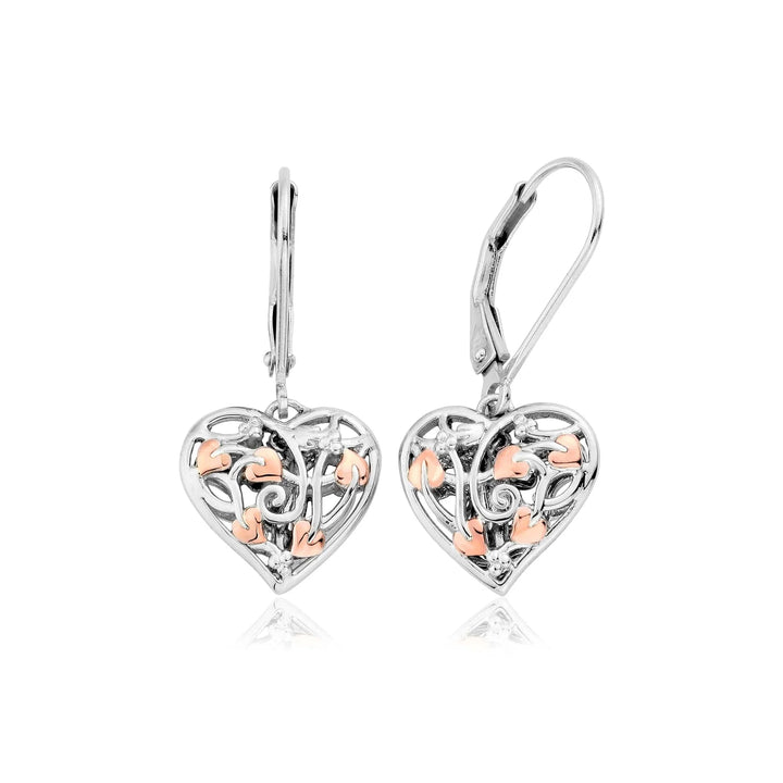 Clogau Gold Fairy Silver Drop Earrings