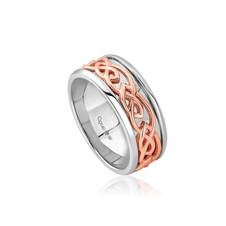 Clogau Annwyl Silver Channel Ring