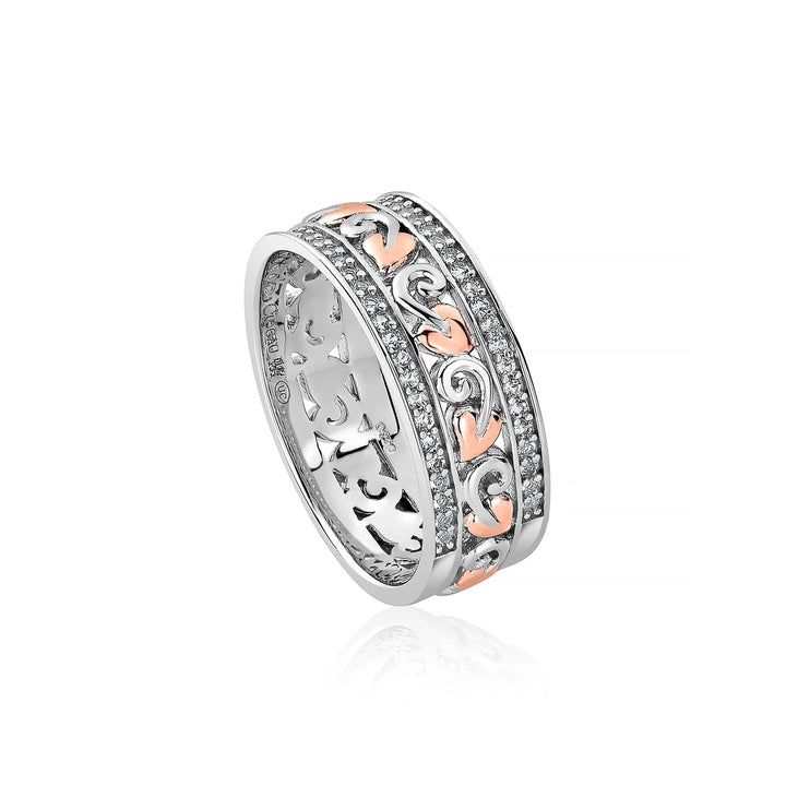 Clogau Tree of Life Silver Triple Band Ring