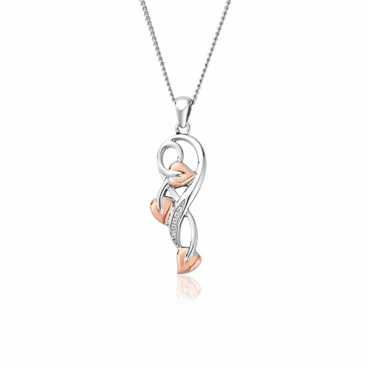 Clogau Tree of Life Silver Vine Pendant Necklace