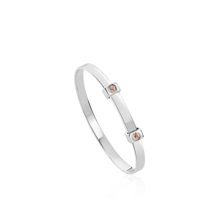 Clogau Tree of Life Insignia Silver Baby Bangle