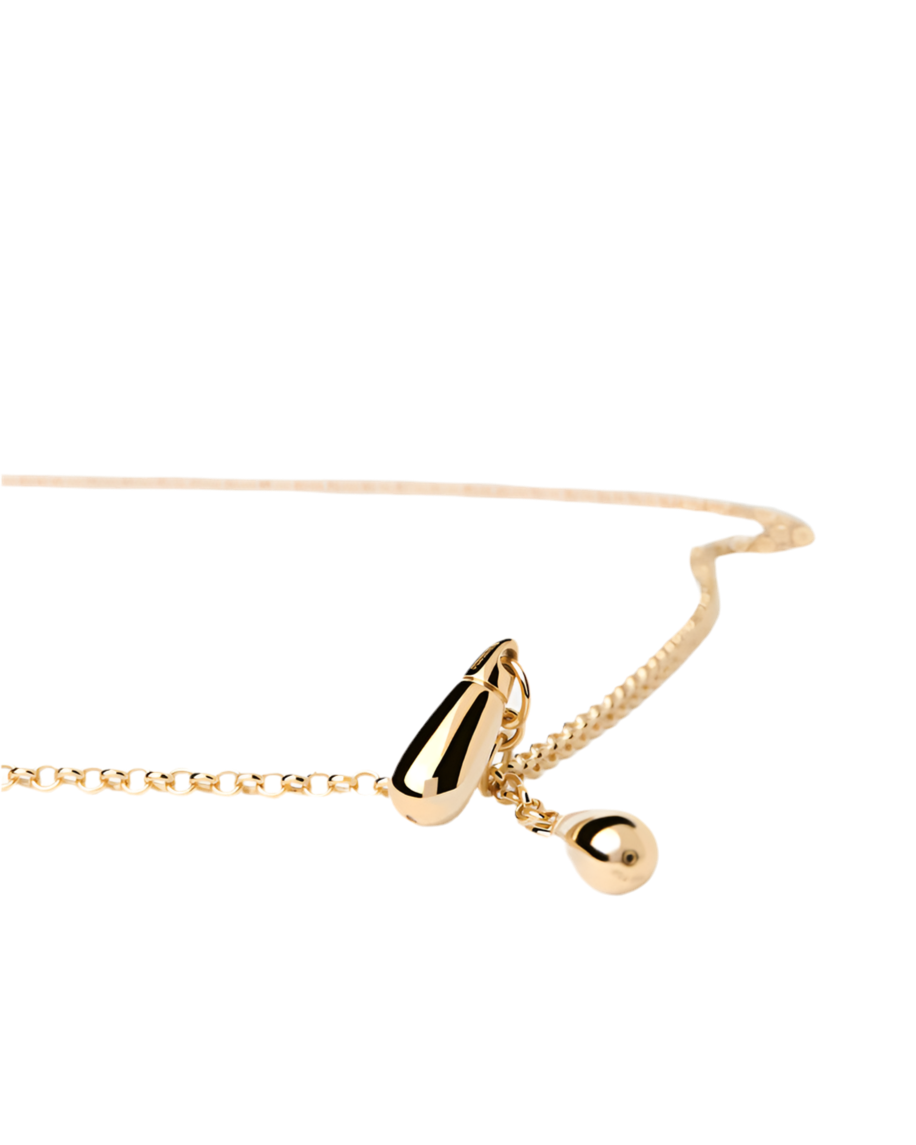 PDPAOLA Gold Tango Chain Necklace