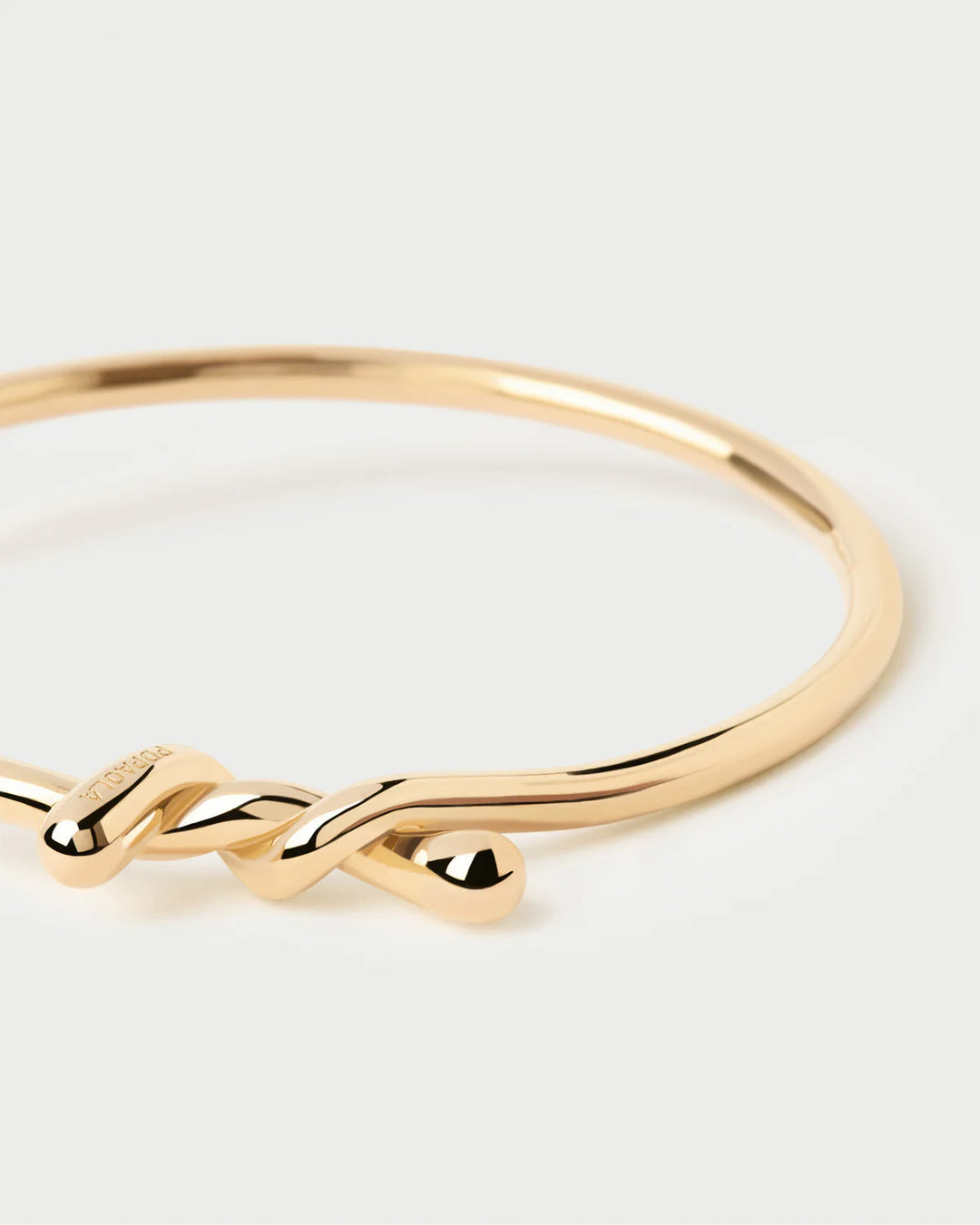 PDPAOLA  18ct Gold Twist Bangle