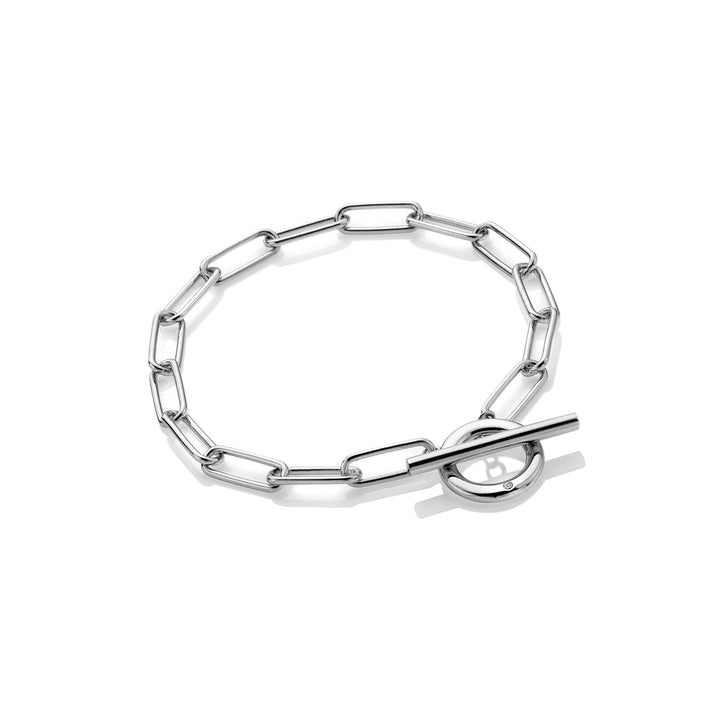 Hot Diamonds Silver Linked T-Bar Bracelet