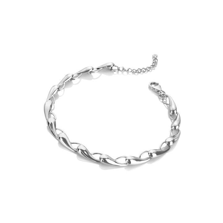 Hot Diamonds Silver Tide Statement Bracelet